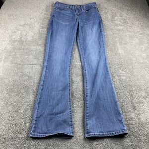 Denizen Levis Bootcut Jeans Womens 26x30 Blue Medium Wash Mid Rise Stretch Denim